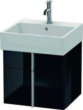 Duravit Waschtischunterbau VERO AIR 440x484x431mm schwarz hochglanz