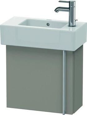 Duravit Waschtischunterbau VERO 211x450x428mm Anschlag links basalt matt