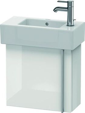 Duravit Waschtischunterbau VERO 211x450x428mm Ans links weiß hochglanz