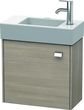 Duravit Waschtischunterbau BRIOSO 442x484x239mm Gri chr Ans li pine silver