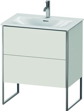 Duravit Waschtischunterbau XSQUARE 840x710x478mm 2 Au No weiß seidenmatt