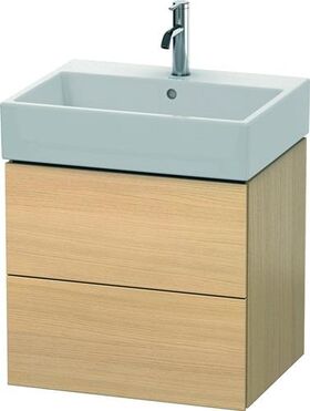 Duravit Waschtischunterbau L-CUBE 544x584x459mm mediterrane eiche