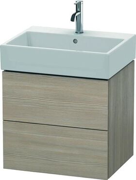 Duravit Waschtischunterbau L-CUBE 544x584x459mm pine silver