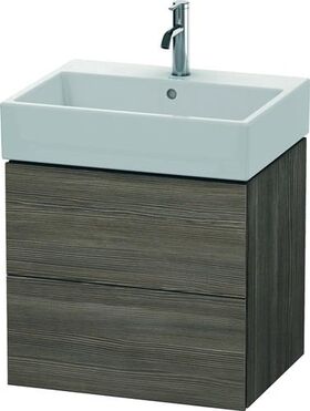 Duravit Waschtischunterbau L-CUBE 544x584x459mm pine terra