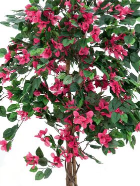 EUROPALMS Bougainvillea, Kunstpflanze, rosa, 180cm