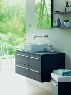 Duravit Konsole X-LARGE 480x1000x24mm eiche dunkel gebürstet