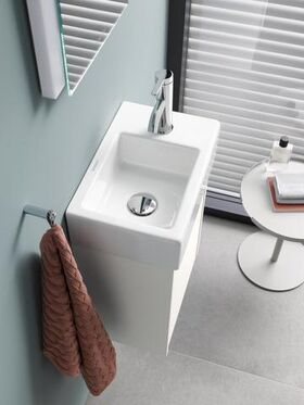 Duravit Schaftventil für Waschtisch ohne Überlauf chrom