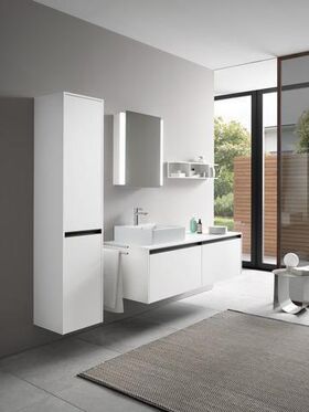 Duravit Regalelement Ketho.2 800x170x150mm hori. 3 Fächer we hgl