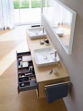 Duravit Einrichtungssystem 1020mm nussbaum massiv