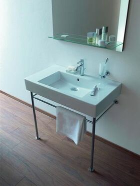 Duravit Möbelwaschtisch VERO m ÜL HLB 1250x490mm 1 Hahnloch weiß WG