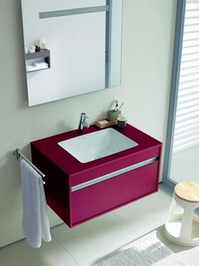 Duravit Wandregal KETHO 135x500x240mm graphit matt