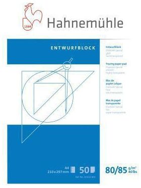 Hahnemühle Skizzenblock FineArt 10622401 DIN A4 80/85g 50Blatt