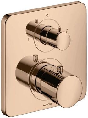 Thermostat AXOR CITTERIO M UP 2 Verbr m Ab-/Umstellv. pol. red gold