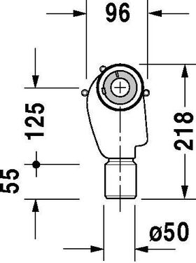 Duravit Unterputzsiphon ARCHITEC