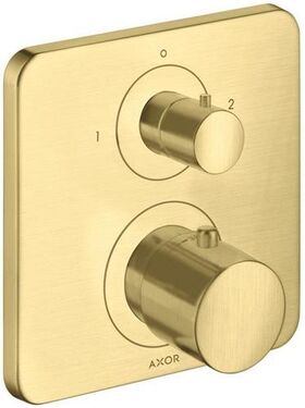 Thermostat AXOR CITTERIO M UP 2 Verbr m Ab-/Umstellv. brushed brass