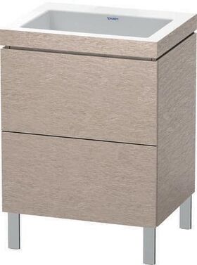 Duravit Waschtischunterbau L-CUBE m WT Vero Air 698x600x480mm o HL Ei ka