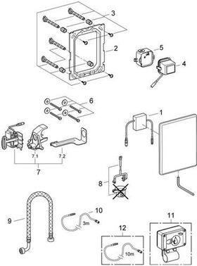 Grohe Funk-Elektronik WC-Funk-Empfangsmodul 868,4 MHz Tr ES