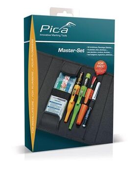 Bau-/Tieflochmarker Master-Set Installateur sortiert 10 PICA