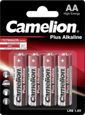 Mignon(AA) Alkaline 4er Blister Camelion