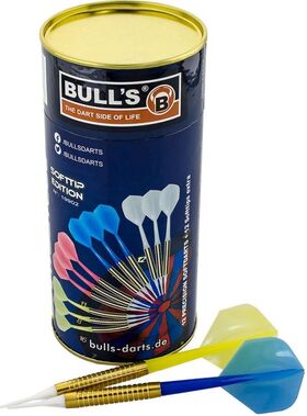 BULL'S BullsDart Röhre 12 Softdart farbl