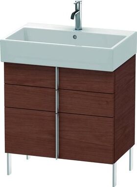 Duravit Waschtischunterbau VERO AIR 581x684x431mm amerik. nussbaum