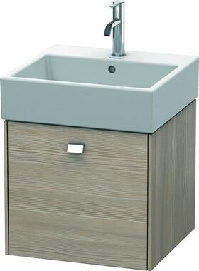 Duravit Waschtischunterbau BRIOSO Griff chrom 442x484x459mm pine silver