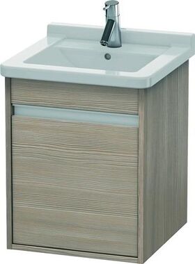 Duravit Waschtischunterbau KETHO 445x440x550mm Anschlag links pine silver