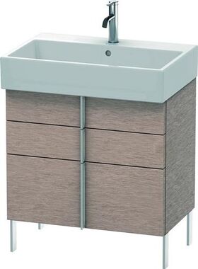 Duravit Waschtischunterbau VERO AIR 581x684x431mm eiche kaschmir