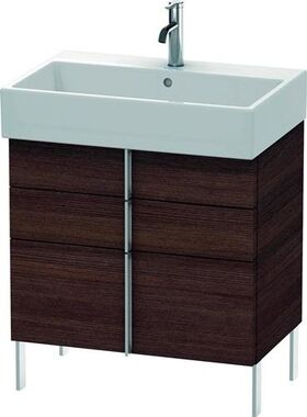 Duravit Waschtischunterbau VERO AIR 581x684x431mm kastanie dunkel