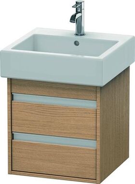 Duravit Waschtischunterbau KETHO 440x450x410mm europäische eiche