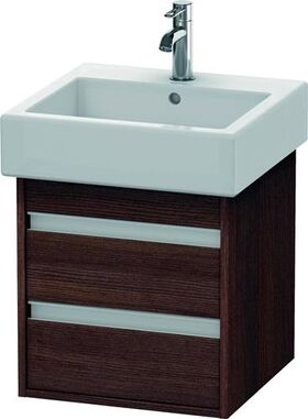 Duravit Waschtischunterbau KETHO 440x450x410mm kastanie dunkel