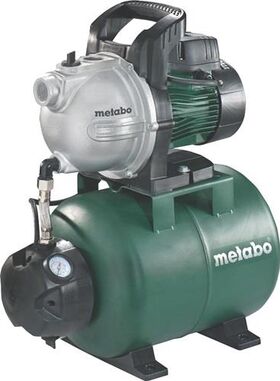 Hauswasserwerk HWW 4000/25 G 4000 l/h 46m 8m 1100W STA 24l METABO