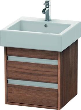 Duravit Waschtischunterbau Ketho 440x450x410mm nussbaum natur