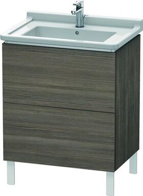 Duravit Waschtischunterbau L-CUBE 469x670x712mm pine terra