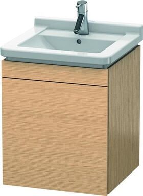 Duravit Waschtischunterbau L-CUBE 447x460x558mm Ans links eiche gebürstet