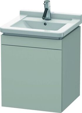 Duravit Waschtischunterbau L-CUBE 447x460x558mm Ans rechts betongrau matt