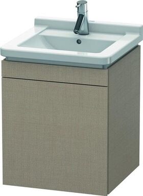 Duravit Waschtischunterbau L-CUBE 447x460x558mm Anschlag rechts leinen