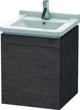 Duravit Waschtischunterbau L-CUBE 447x460x558mm Ans li Ei dunkel gebürstet