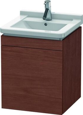 Duravit Waschtischunterbau L-CUBE 447x460x558mm Ans li Amerik. nussbaum