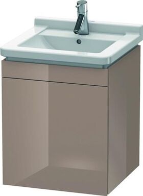 Duravit Waschtischunterbau L-CUBE 447x460x558mm Ans li cappuc. hochglanz