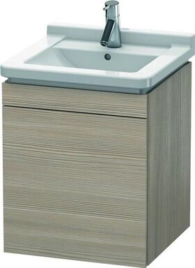 Duravit Waschtischunterbau L-CUBE 447x460x558mm Anschlag links pine silver