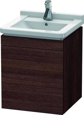 Duravit Waschtischunterbau L-CUBE 447x460x558mm Ans rechts kastanie dunkel