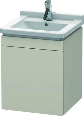 Duravit Waschtischunterbau L-CUBE 447x460x558mm Anschlag rechts taupe