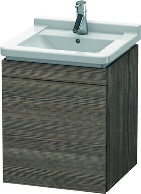 Duravit Waschtischunterbau L-CUBE 447x460x558mm Anschlag links pine terra