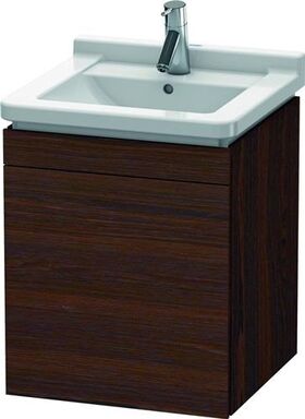 Duravit Waschtischunterbau L-CUBE 447x460x558mm Ans li nussbaum gebürstet