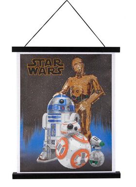 Crystal Art Scroll Star Wars 35x45 cm