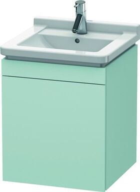 Duravit Waschtischunterbau L-CUBE 447x460x558mm Ans rechts lichtblau matt