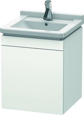 Duravit Waschtischunterbau L-CUBE 447x460x558mm Anschlag rechts weiß matt