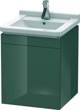 Duravit Waschtischunterbau L-CUBE 447x460x558mm Ans re dolo grey hochglanz