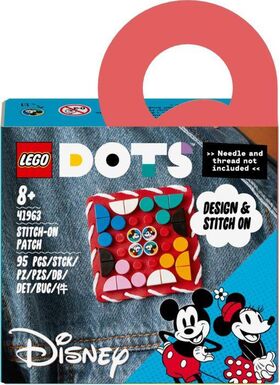 LGO DOTS Micky und Minnie Kreativ-Aufnäh